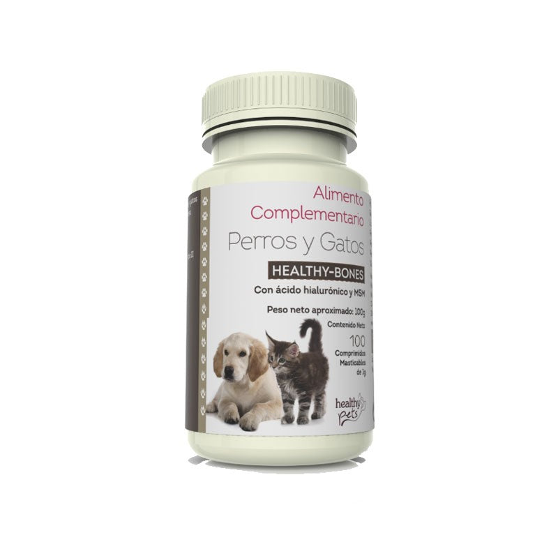 Articulaciones healthy bones 1g 100 comprimidos Healthy Pets
