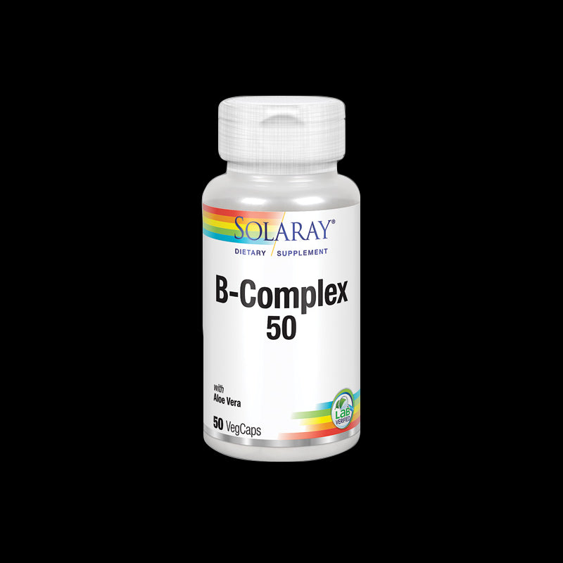 B Complex 50- 50 VegCaps. Sin gluten. Apto para veganos