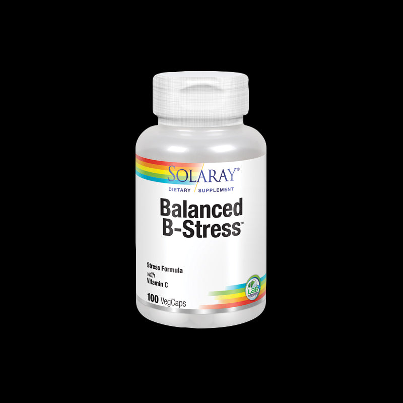 Balanced B-Stress™-100 VegCaps. Apto para veganos