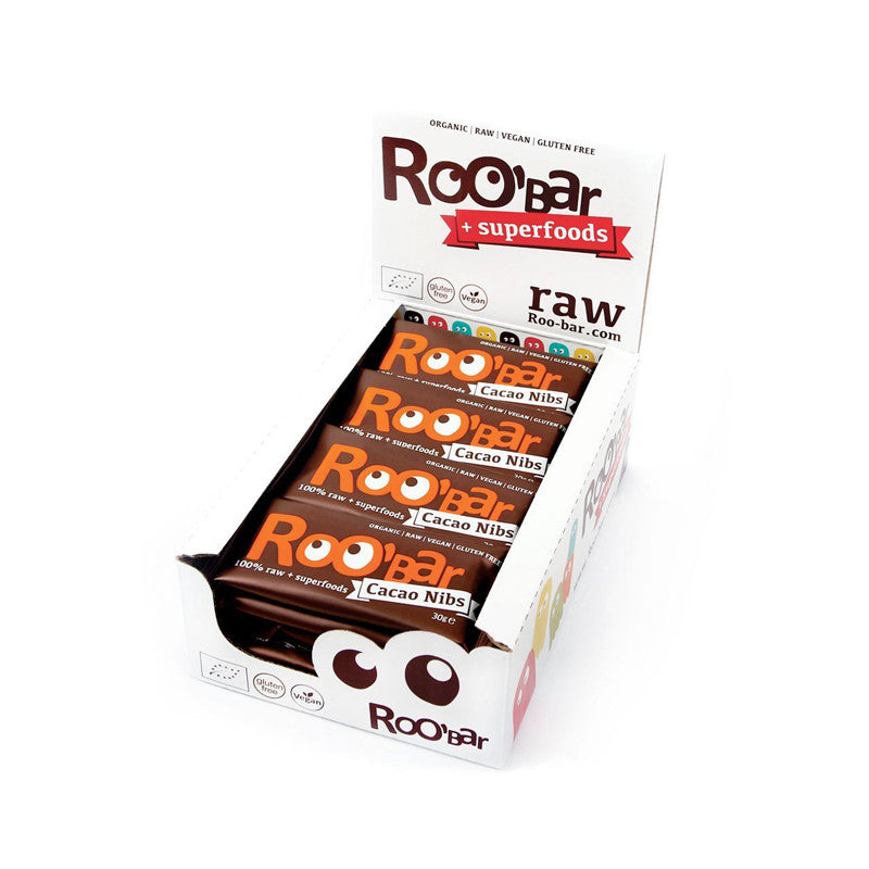 Barrita cacao y almendras bio RooBaR