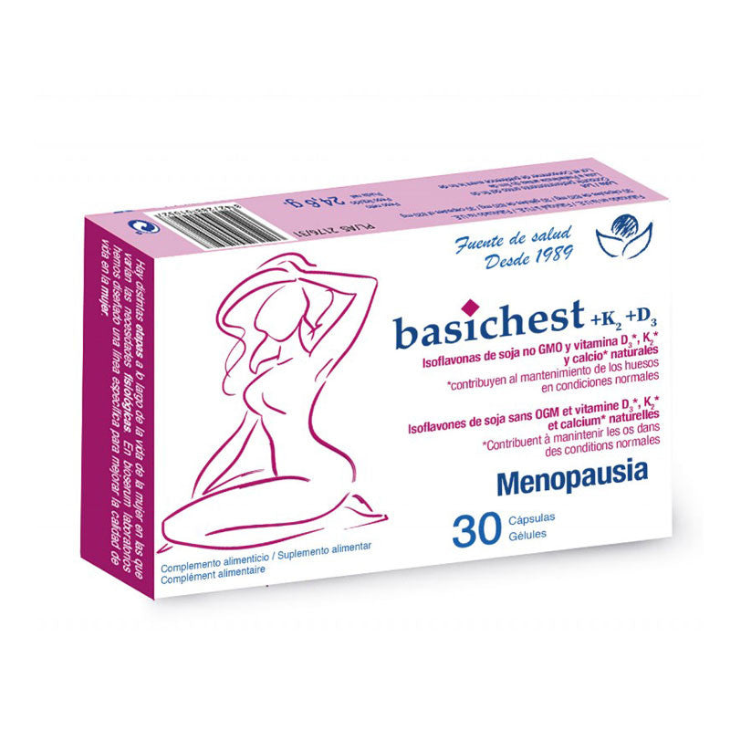 Basichest+K2+D3 30 capsulas Bioserum