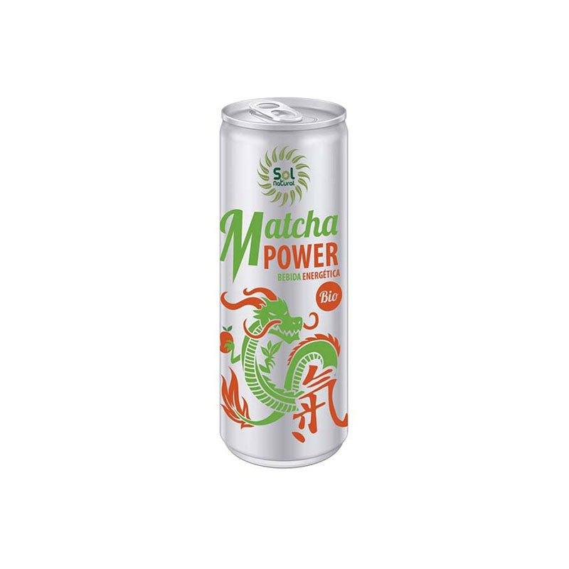 Bebida energetica matcha power bio 250ml Sol Natural
