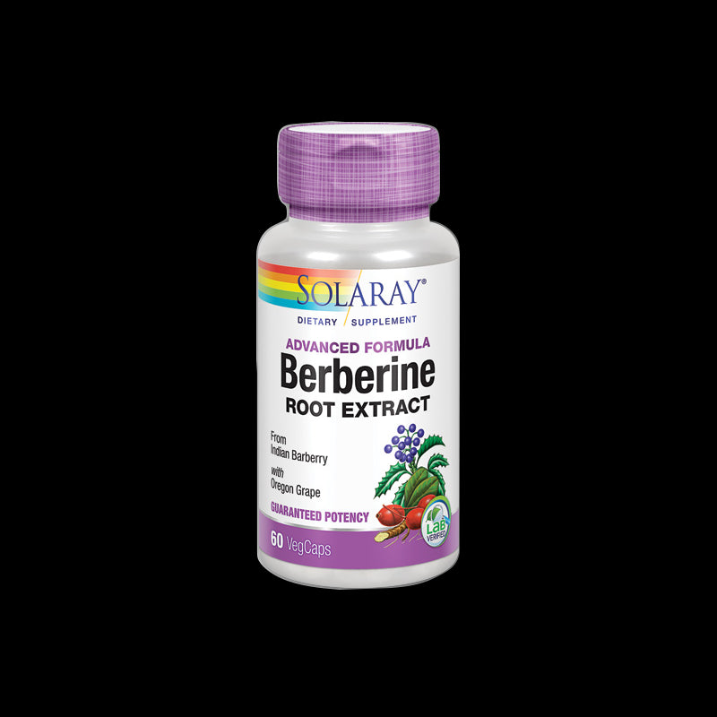 Berberine- 60 VegCaps. Sin gluten. Apto para veganos