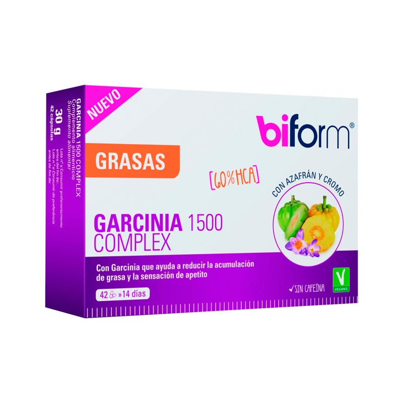 Biform Garcinia 1500 complex 42 capsulas Dietisa
