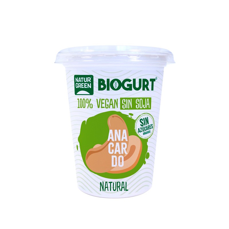 Biogurt Anacardo Nature Bio 400g Naturgreen