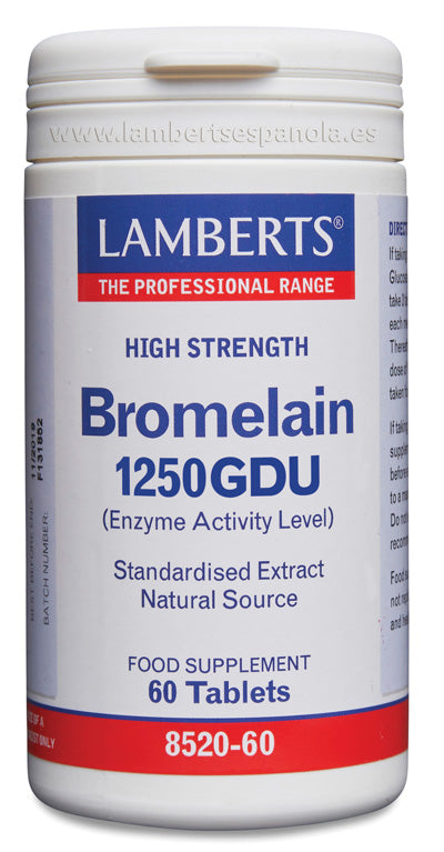 Bromelina 1250 GDU Enzimas de Piña de fuente natural