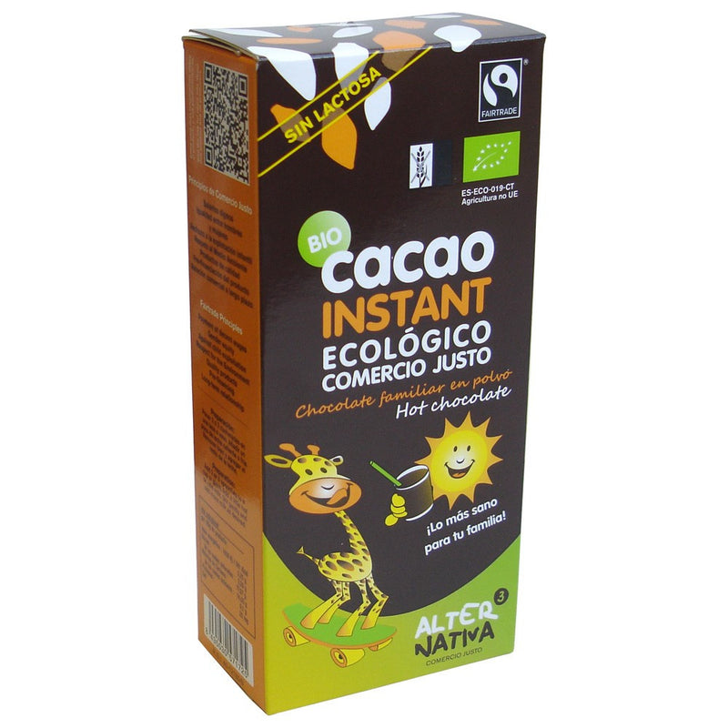 Cacao instantáneo bio 250 g Alternativa 3