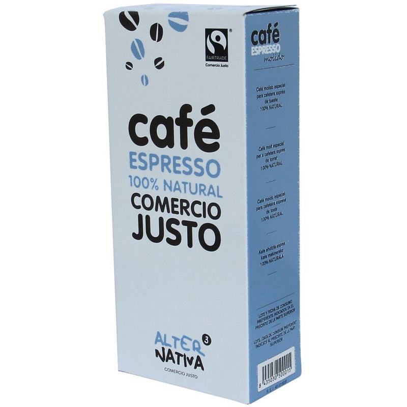 Cafe espresso molido bio 250 g Alternativa 3