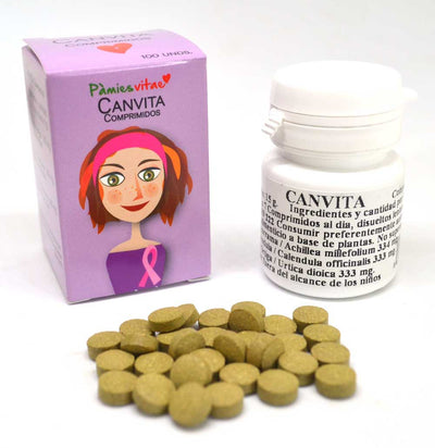 Comprimidos CANVITA (100 und) - PAMIES - masquedietasonline.com 