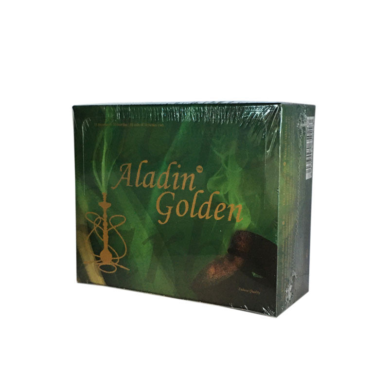 Carbon de quemar golden 10x10 pastillas Aladin