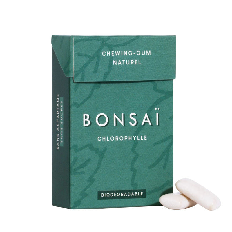 Chicle natural Clorofila 15x1.4g Bonsai