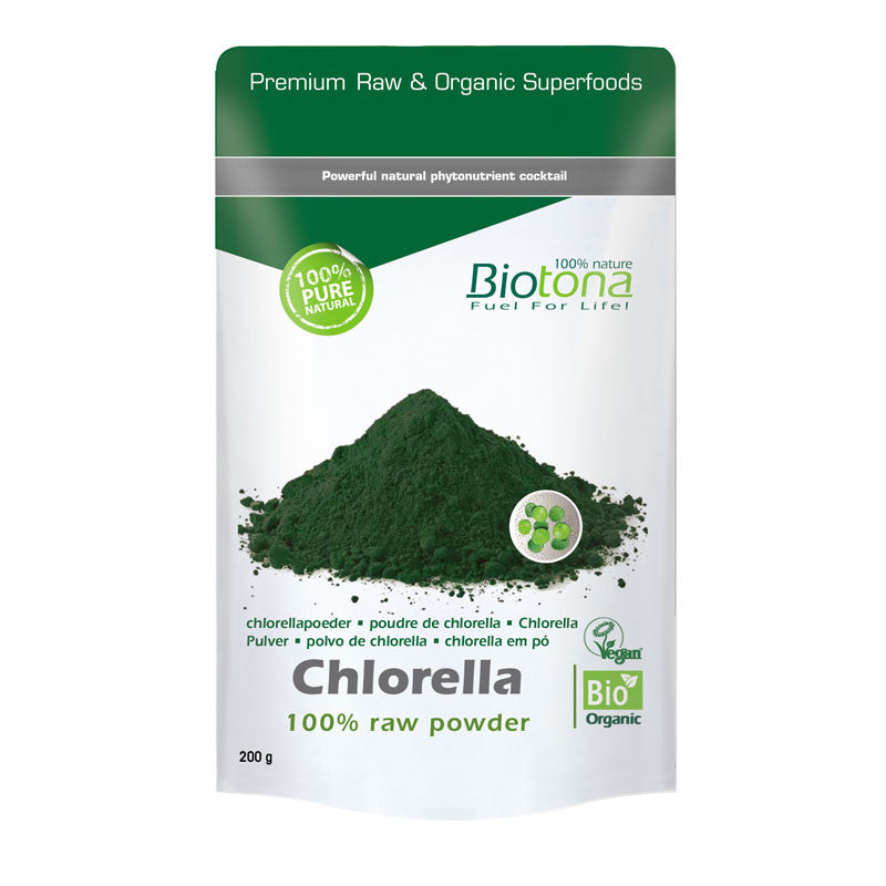 Chlorella polvo superfoods bio 200g Biotona