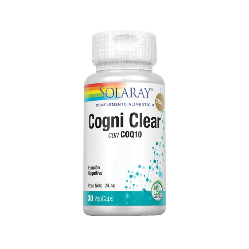 Cogni Clear con Q10 30 vcaps Solaray