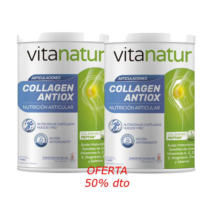 Collagen antiox plus 360g 2ª unidad 50% dto Vitanatur