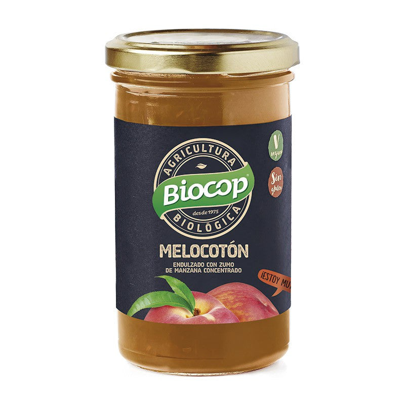 Compota de melocotón bio 280 Biocop