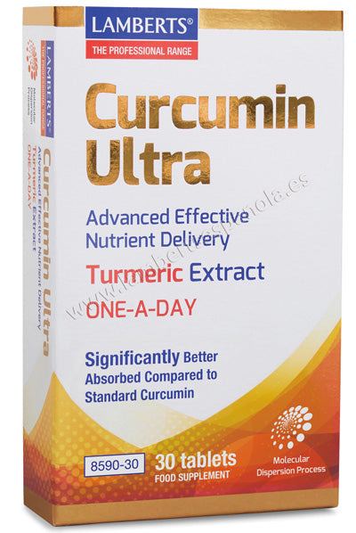 Curcumina Ultra, extracto de cúrcuma – 30 tabs