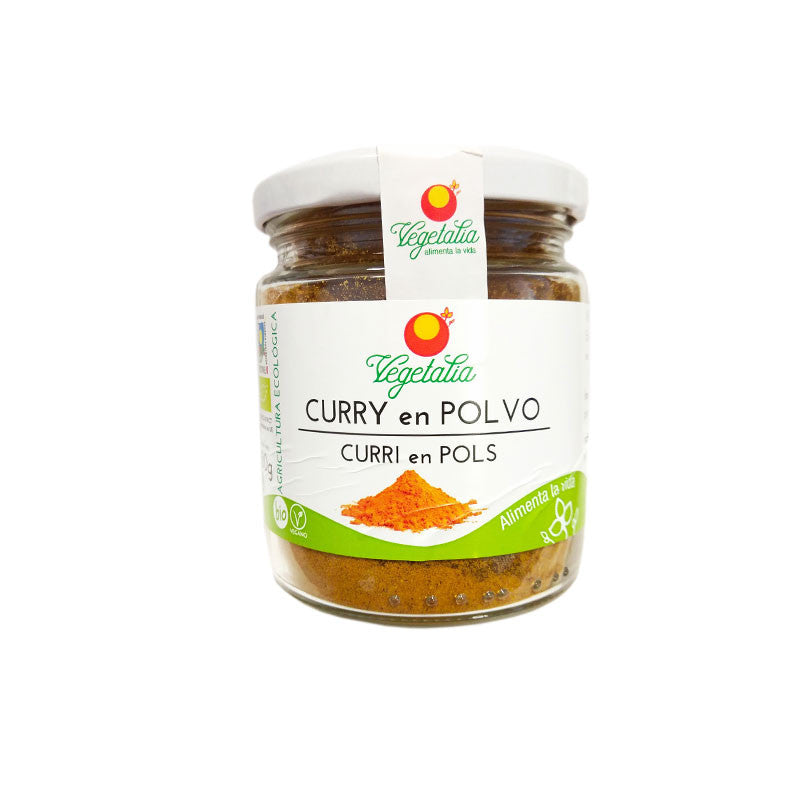 Curry en polvo bio 80 g Vegetalia