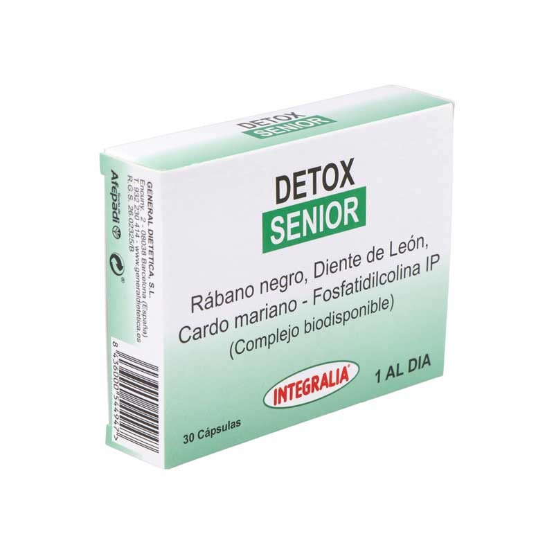 Detox Senior 30 capsulas Integralia