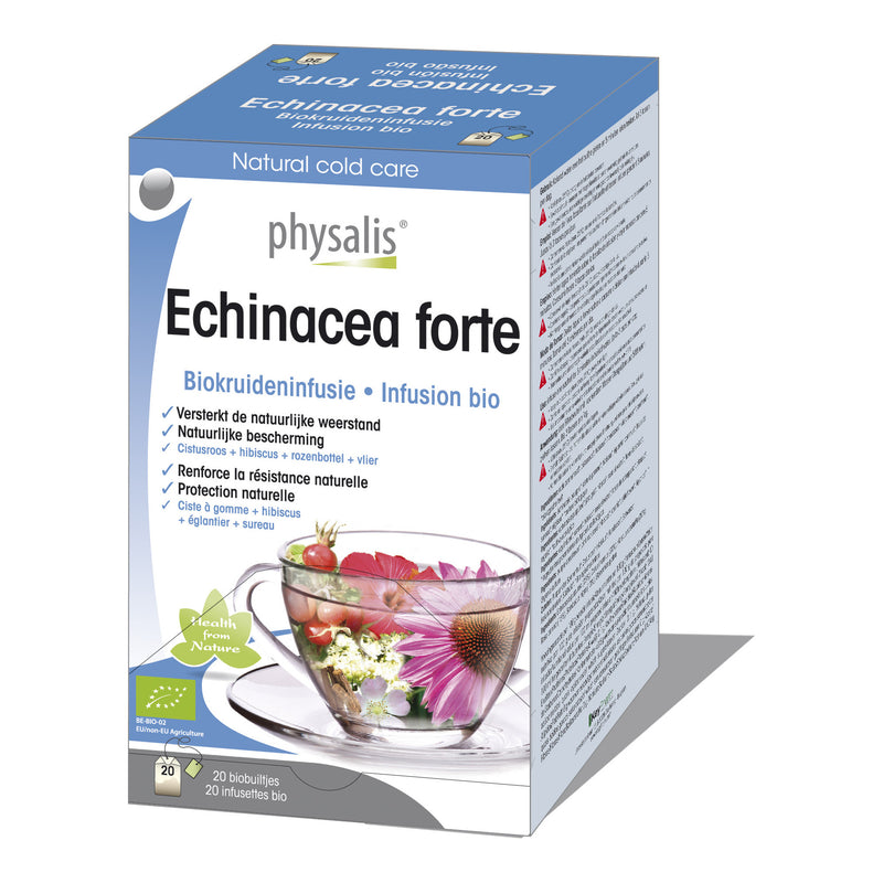 Echinacea forte infusion bio 20 filtros Physalis