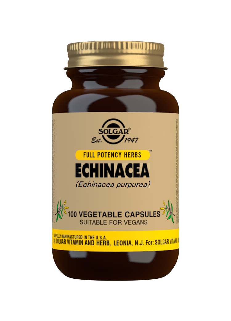 Equinácea (Echinacea purpurea) -100 cápsulas vegetales