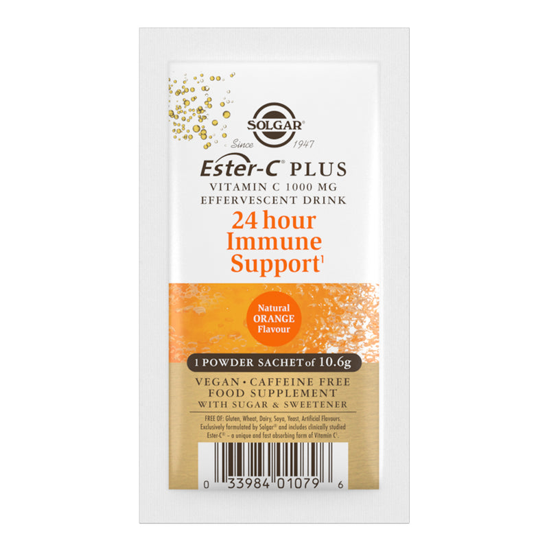 Ester-C® Plus Vitamina C Efervescente 1000 mg 7 sobres
