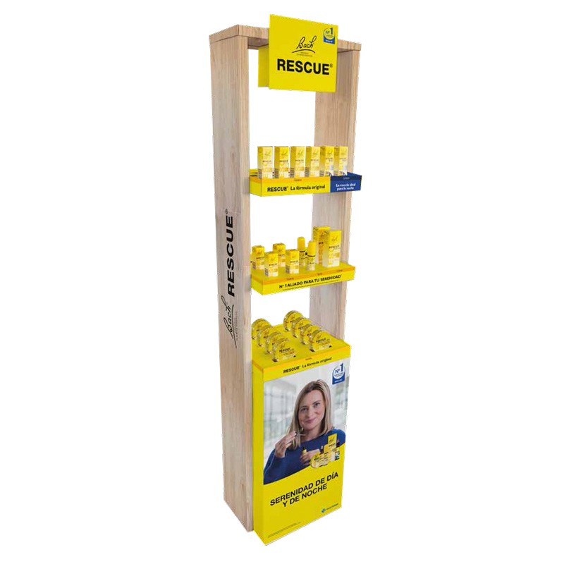 Expositor floorstand 2021 Rescue Remedy 40ud Bach