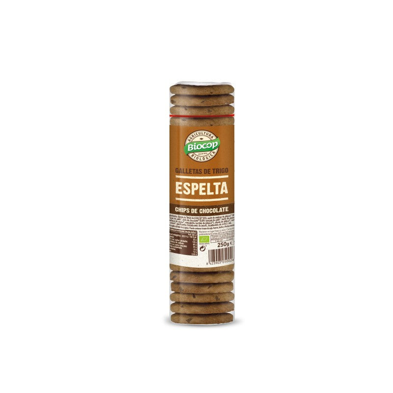 Galletas Espelta Chips Chocolate bio 250 g Biocop