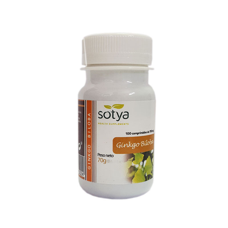 Ginkgo biloba 700 mg 100 comprimidos Sotya