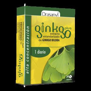 GinkGoplus (ginkgo biloba) 30 comprimidos Drasanvi
