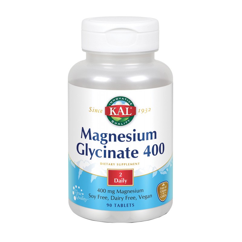 Glicinato de magnesio 116g,  120 comprimidos KAL