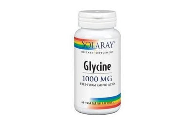 GLYCINE 1000 MG, 60 CAP - SOLARAY - masquedietasonline.com 