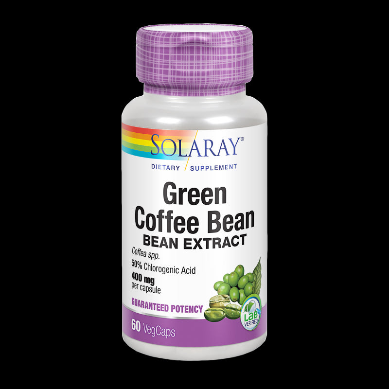 Green Coffe Bean 400 mg- 60 VegCaps. Apto para veganos