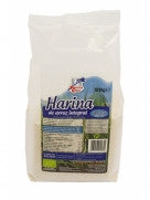 Harina integral de arroz bio 500 g La Finestra