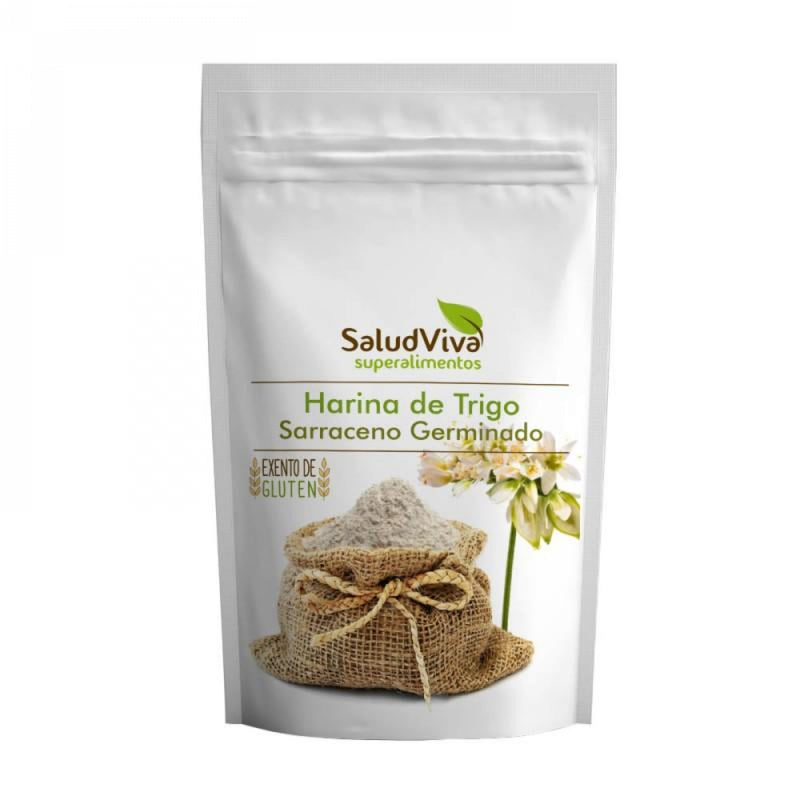 Harina de trigo sarraceno germinado ECO, 400gr - Salud Viva