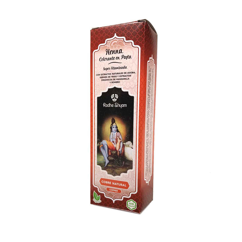 Henna cobre natural pasta 200g Radhe Shyam