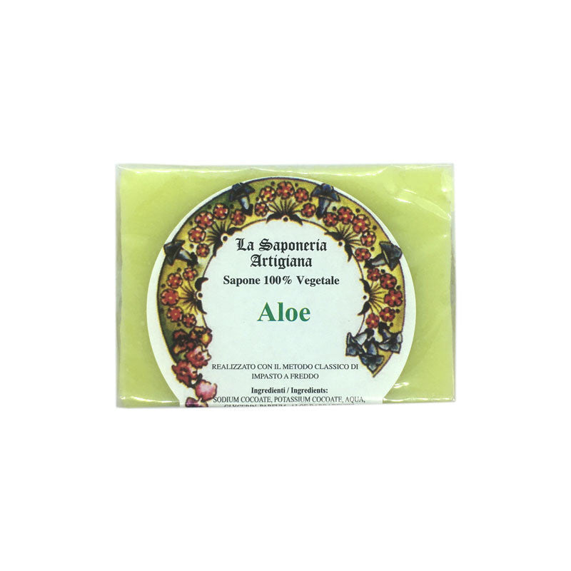 Jabon de Aloe Vera 100g La saponeria artigiana