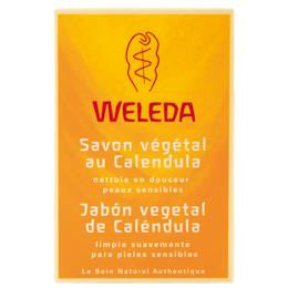 Jabon vegetal de calendula 100 g Weleda