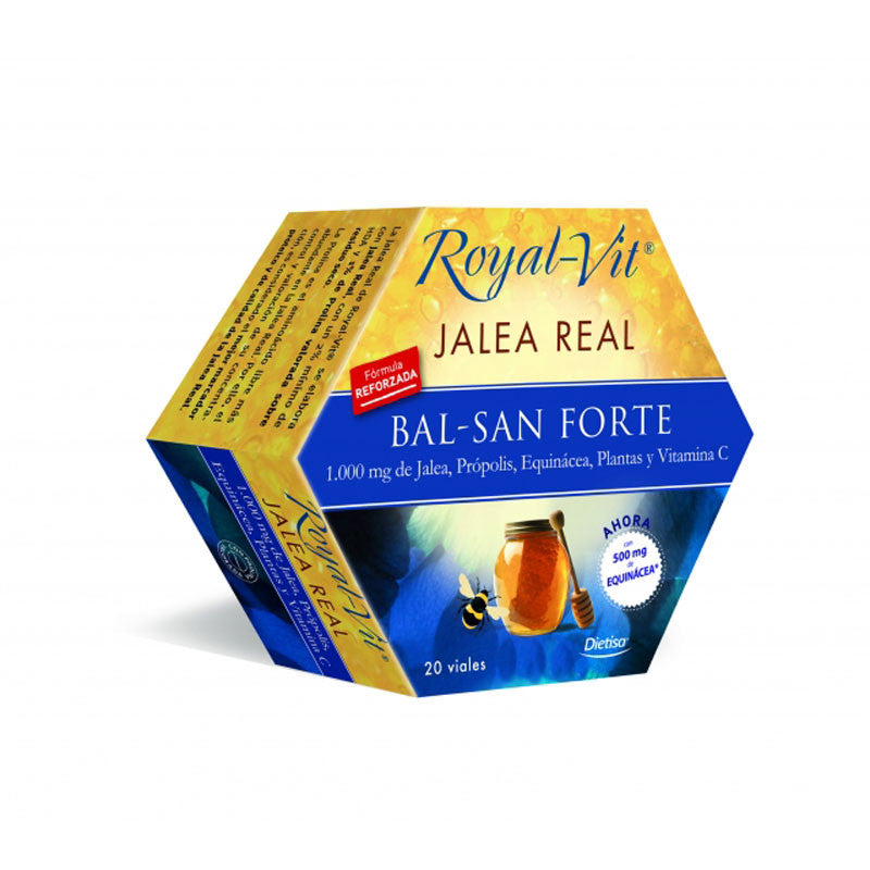 Jalea real Bal-San forte con equinacea 20 viales Dietisa