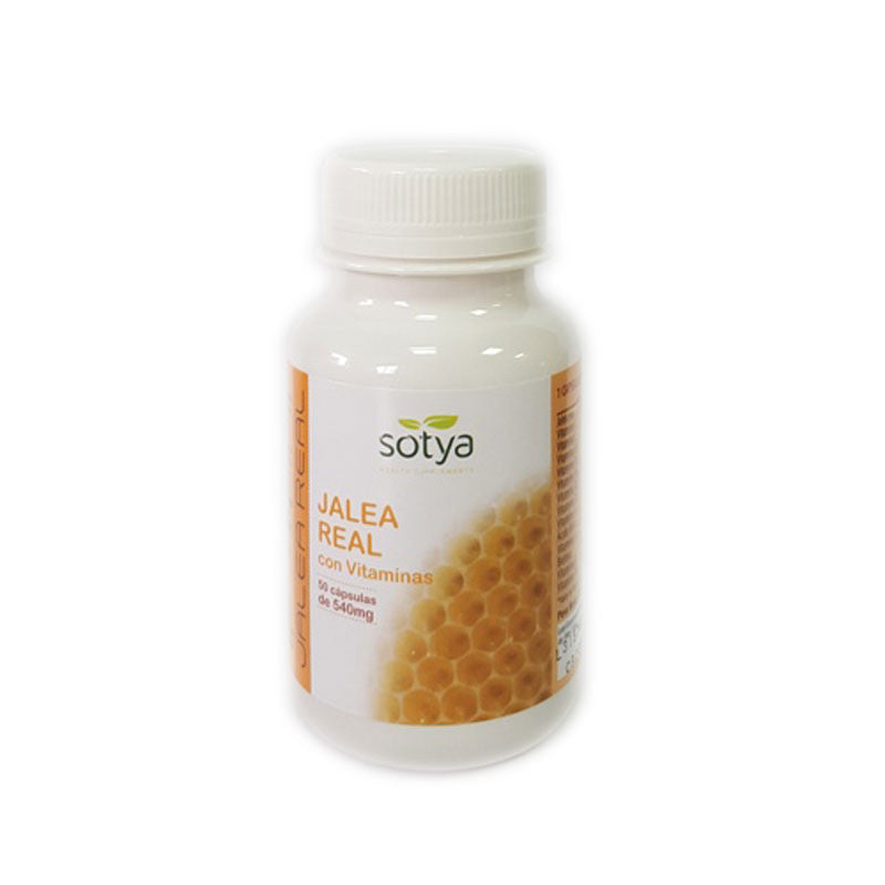 Jalea real con vitaminas 540 mg 50 cápsulas Sotya