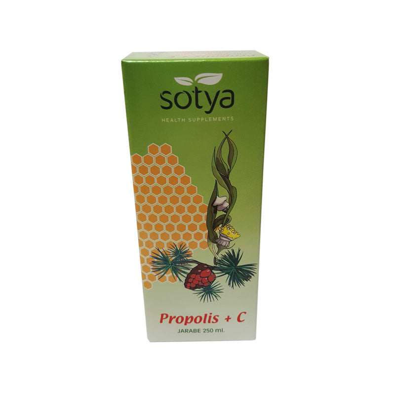 Jarabe de propoleo con vitamina  C ( bronquiton ) 250 ml Sotya