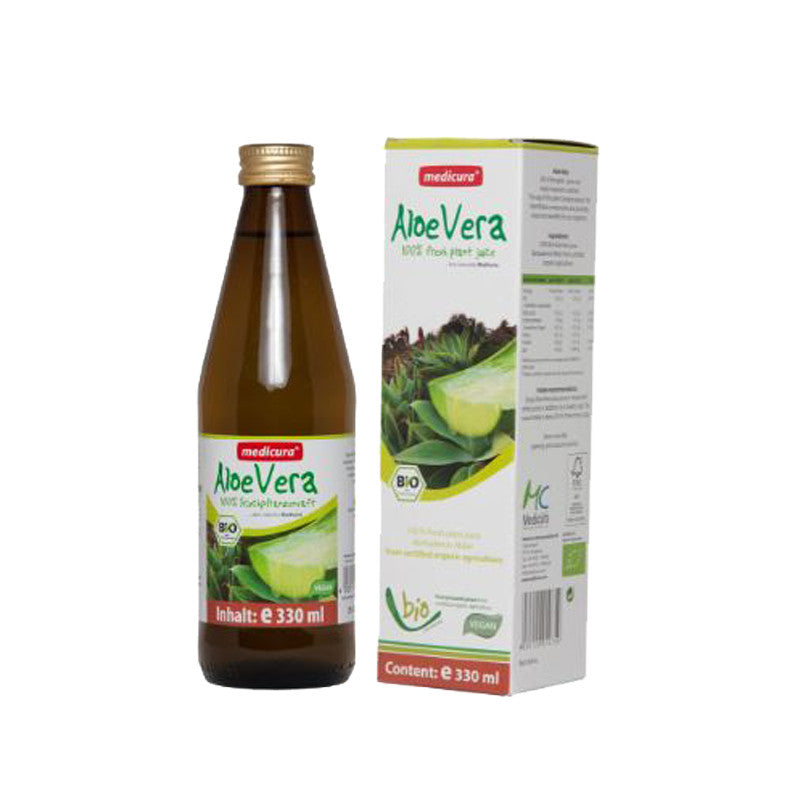Jugo de Aloe Vera Bio 100% 330 ml Medicura