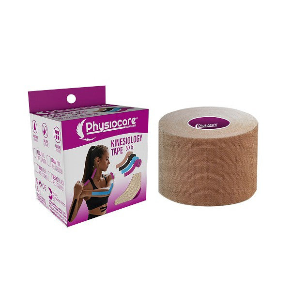 Kinesiology tape Beige 5x5 Physiocare