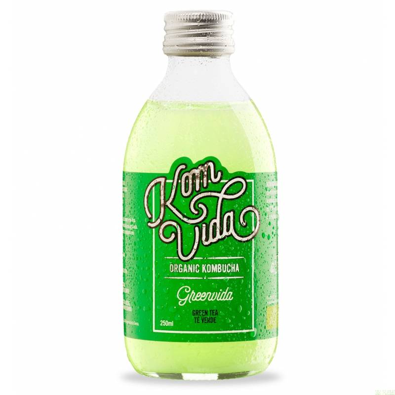 Komvida, Té Verde, 250 ml.