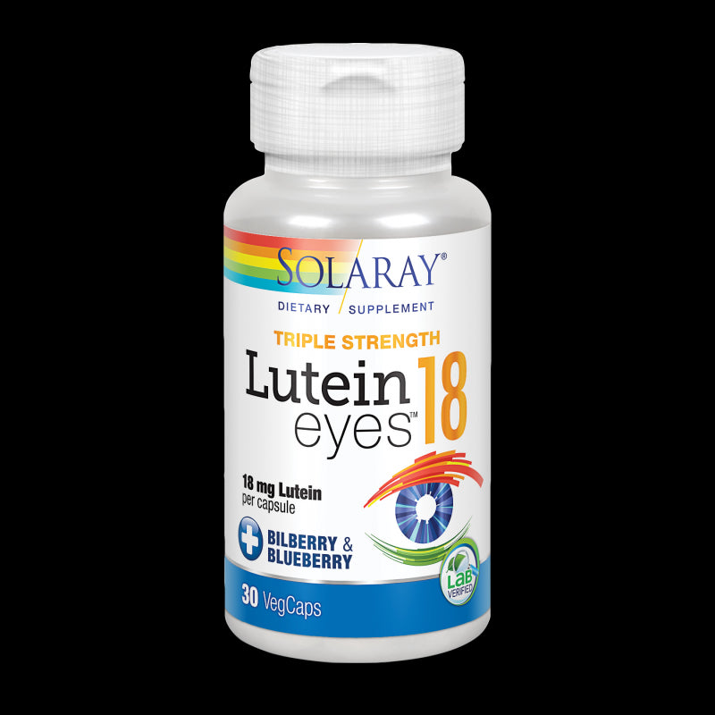 Lutein Eyes™18 mg- 30 VegCaps. Apto para veganos