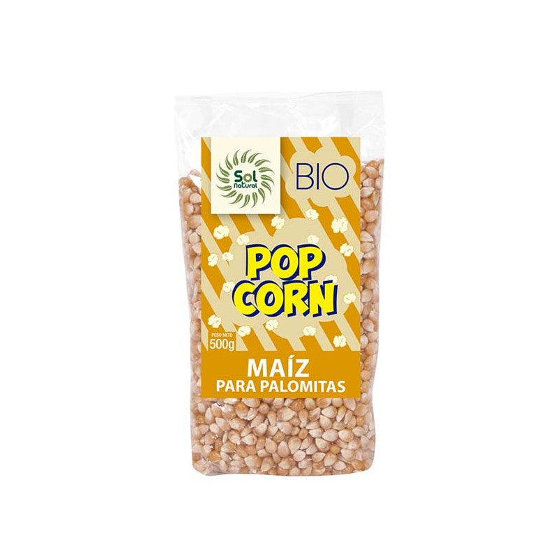 Maiz para palomitas bio 500 g Sol Natural