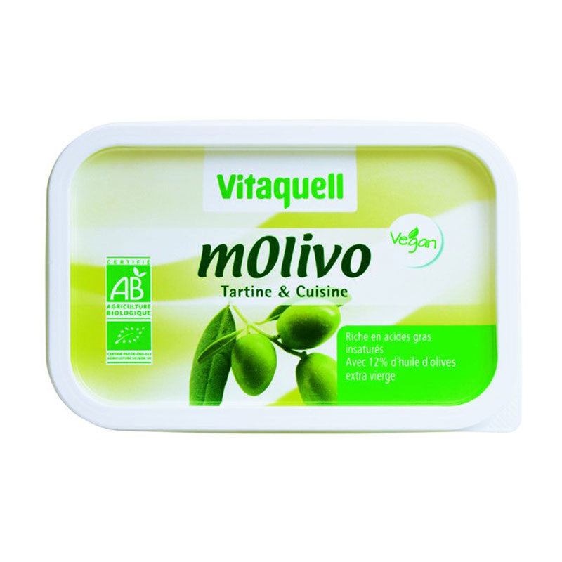Margarina vegetal mOlivo bio 250g Vitaquell