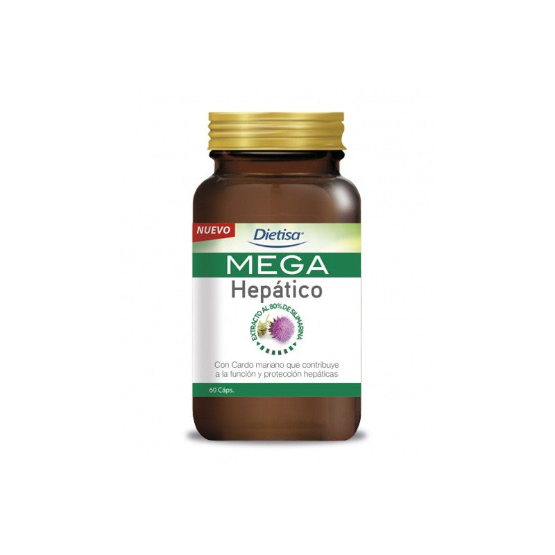 Mega hepatico 60 capsulas Dietisa
