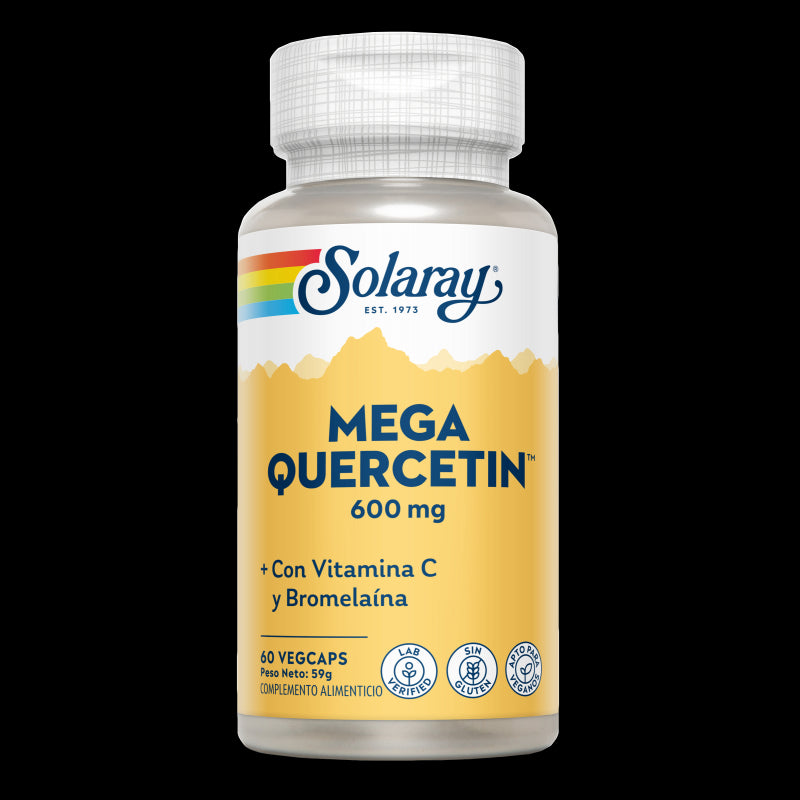 Mega Quercetin™- 60 VegCaps. Sin gluten. Apto para veganos