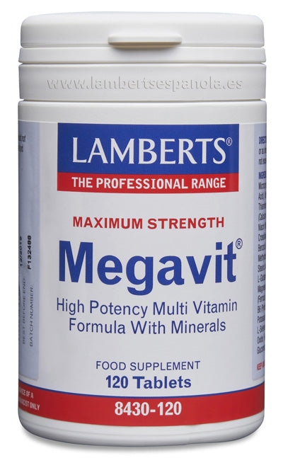Megavit®. Vitaminas y Minerales