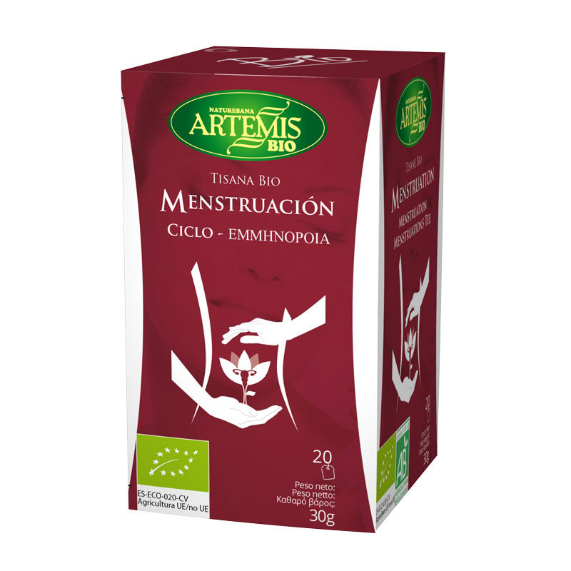 Menstruación mujer bio 20 filtros Artemis